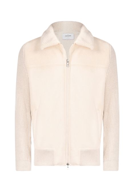 Giubbini Gran Sasso uomo 1319658005  beige eco montone Gran sasso | Giubbini | 1319658005010
